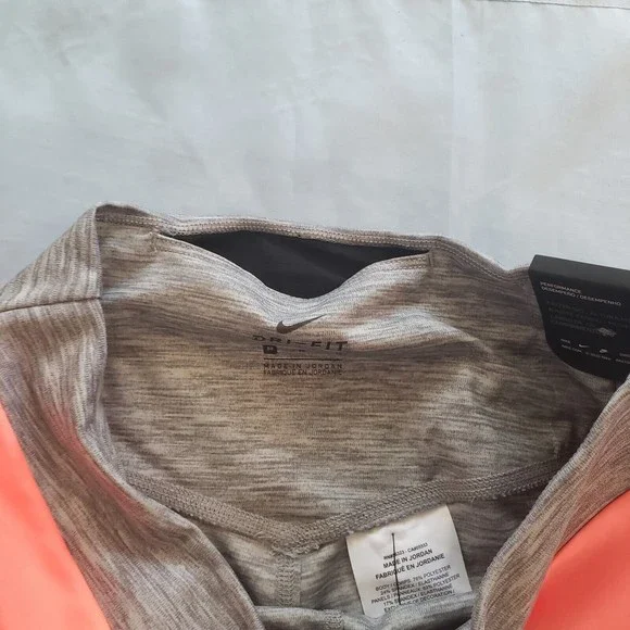 Nike Pants Women's Medium Multi Color One Color-Blocked Heathered 7/8 Leggings - Picture 4 of 11